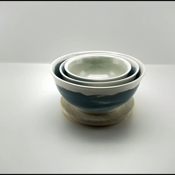 Pepper + Vetiver Nesting Bowls, New - Picture 6 of 7